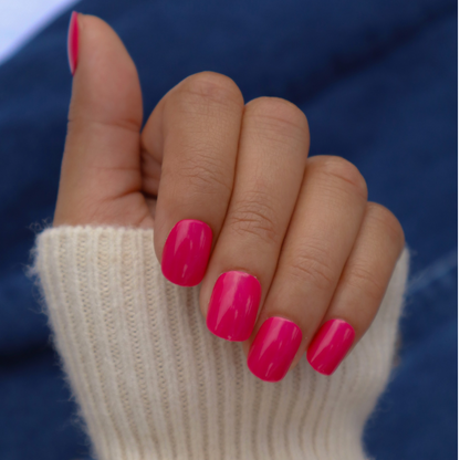 Annie's Pink in Extra Short Square