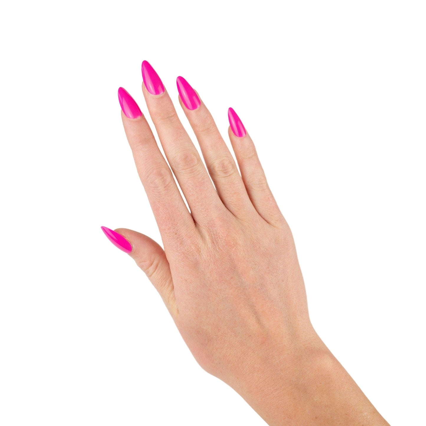 Fuchsia Funhouse in Medium Almond