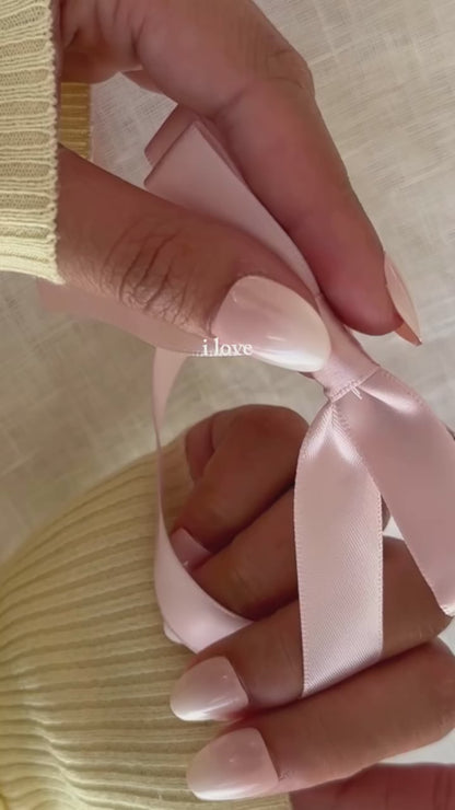 Ombre Marshmallow in Short Round