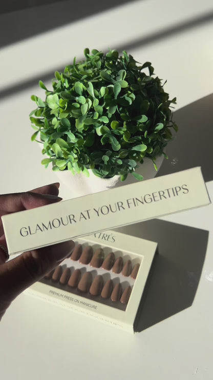 Ombre Marshmallow in Short Round